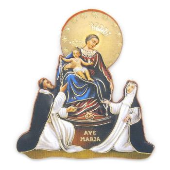 3D magnet - Panna Mária z Pompejí