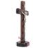 Wooden cross with base 26cm