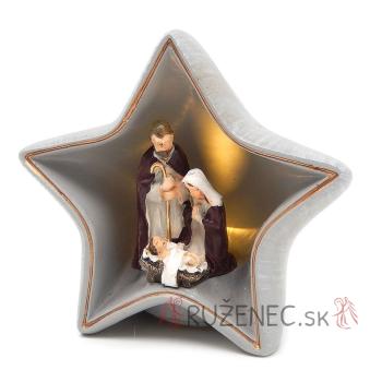 Betlehem svietiaci - 9x10x5cm