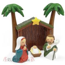 Nativity scene - 17x6x14cm - childrens
