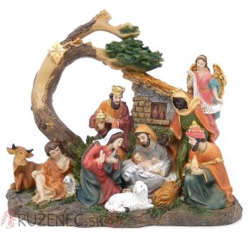 Nativity Scene - 19x23x9cm