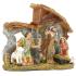 Nativity Scene - LED lights - 19x25x9cm