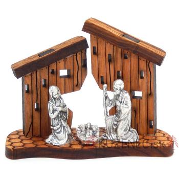 Betlehém  - 3x6x7cm - olivové drevo