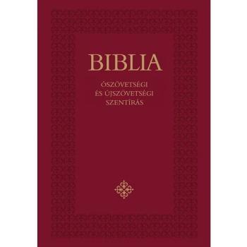 Biblia - Családi 17x24 cm - bordó