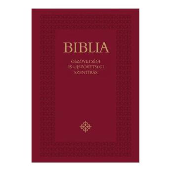 Biblia - Sztenderd  13x19 cm - bordó