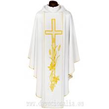 Chasuble - embroidery cross + ears