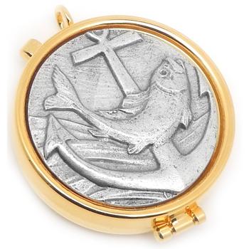 Kleine Hostiendose 5.4x1.8cm - 1820
