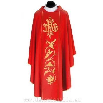 Červený ornát - Výšivka IHS +