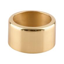 Drip protection ring for candles - 6cm - brass