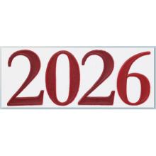 Číslice pro paškály - 45mm