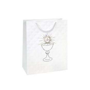 Ajándéktáska - Elsőáldozás - kissebb - 18x23x10cm