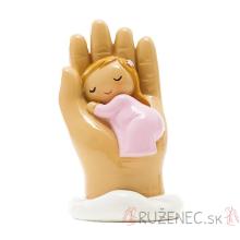 Dítě v ruce - 8cm - holka