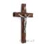 Dřevěný kříž 16cm - tmavě hnědý