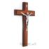 Dřevěný kříž 18cm - hnědý
