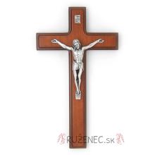 Wood cross 18cm - brown