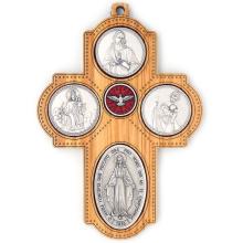 Kreuz aus Olivenholz 21x15.5cm