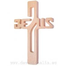 Kruzifix Holz 22cm - Jesus