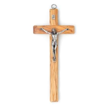 Drevený kríž 21cm - olivové drevo