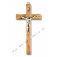 Drevený kríž 21cm - olivové drevo