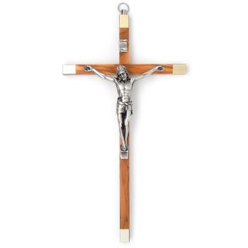Drevený kríž 23cm - olivové drevo
