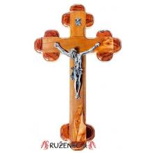 Olive wood cross 23cm