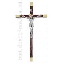 Kruzifix Holzkreuz 24cm