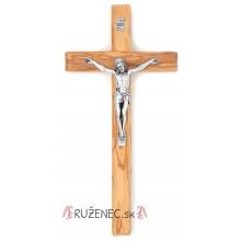 Kruzifix Kreuz aus Olivenholz 25cm