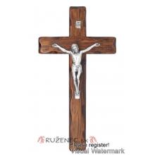 Kruzifix Holzkreuz 25cm