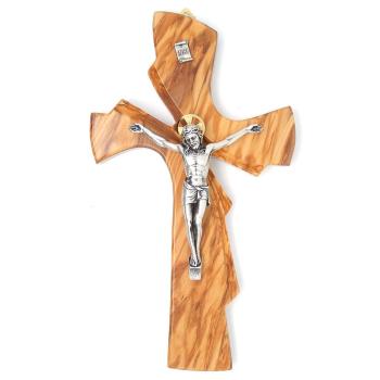 Olive wood cross 28cm