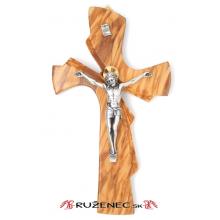 Drevený kríž 28cm -  olivové drevo
