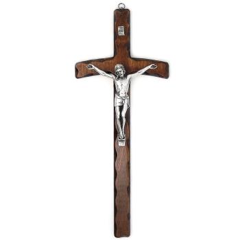 Wood cross 40cm - brown