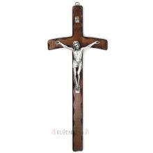 Drevený kríž 40cm - tmavohnedý