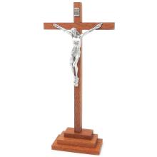 Talpas fa feszület 28cm