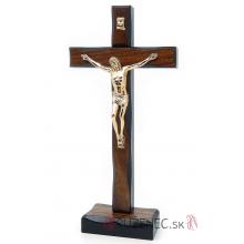 Drevený kríž s podstavcom 22cm