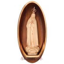 Woodcarving - Our Lady of Fatima - 30x14cm image