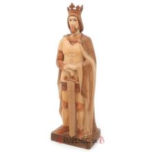 Woodcarving - St. Ladislaus king - 20cm