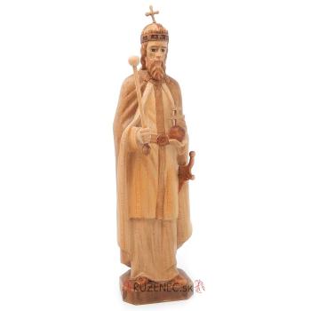 Woodcarving - St. Stephanus king - 22cm