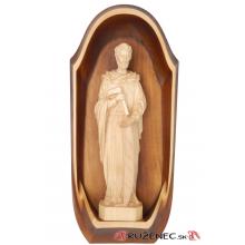 Woodcarving - Saint Joseph - 36x16cm