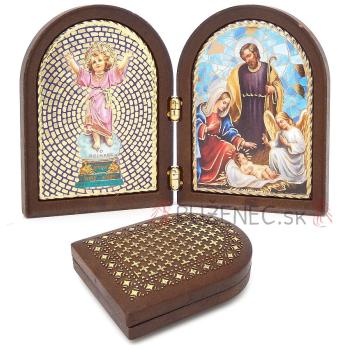 Karácsonyi oltár 7x10cm 