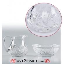 Pitcher and bowl crystal