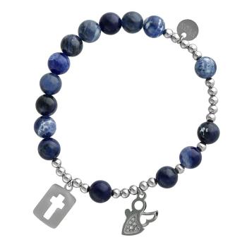 Exclusive Rosary Bracelet on elastic - sodalitpearls