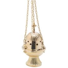 Füstölő - sárgaréz 18cm<br>