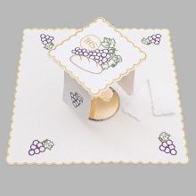Altarwäsche linen set - Brot + Trauben