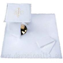 Mass linen set - IHS white 2