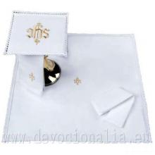 Mass linen set - IHS gold