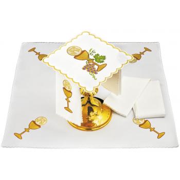Altarwäsche linen set - Kelch + Trauben