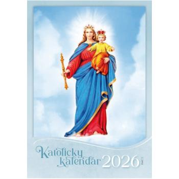 Katolícky kalendár 2026 - nástenný - 16x23cm