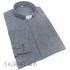 Clergy shirt - 80% cotton - oxford - gray