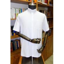 Papi civil ing - 80% pamut - oxford - fehér - rövid ujjú