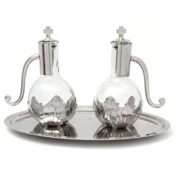 Glass cruets - 10cl - C1512